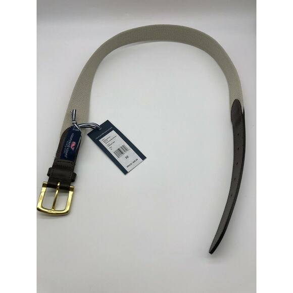 Vineyard Vines Chicago Blackhawks Men's Belt Size 32 NWT MSRP $58 - Picture 8 of 11